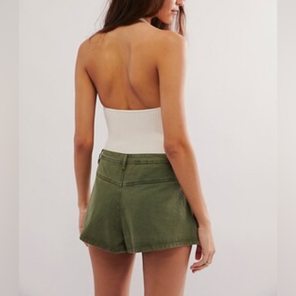 Free People | NWT Nora Mini Trouser Shorts - Picture 2 of 10